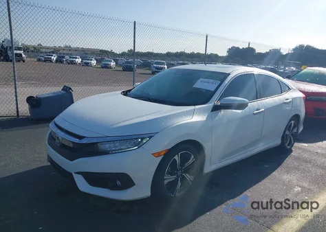 2018 Honda Civic Touring из США, поврежденный, VIN JHMFC1F93JX025804